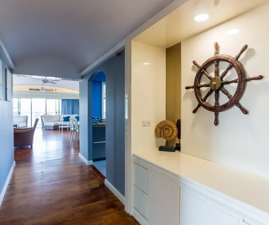 A newly renovated, spacious 4-bedroom penthouse for sale at The Royal Princess Condominium in central Hua Hin.