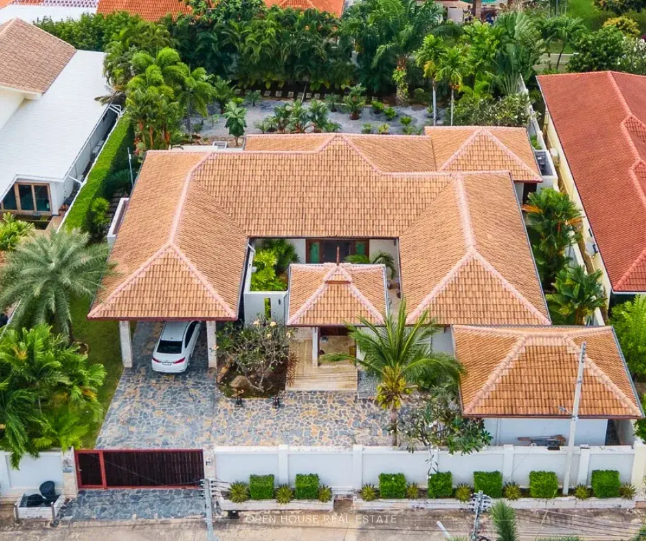 Luxury 3-Bedroom Pool Villa for Sale Near Khao Kalok Beach, Pranburi