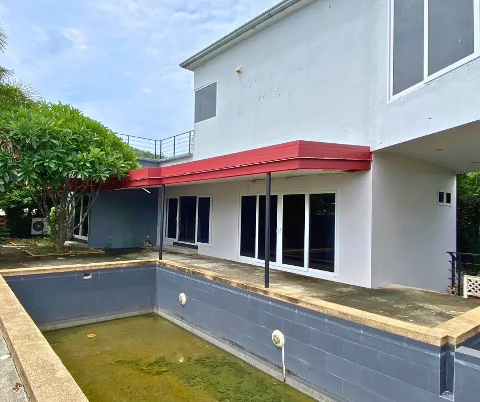 Renovation Ready: 3-Bedroom Pool Villa with Mountain Views Near Hua Hin City