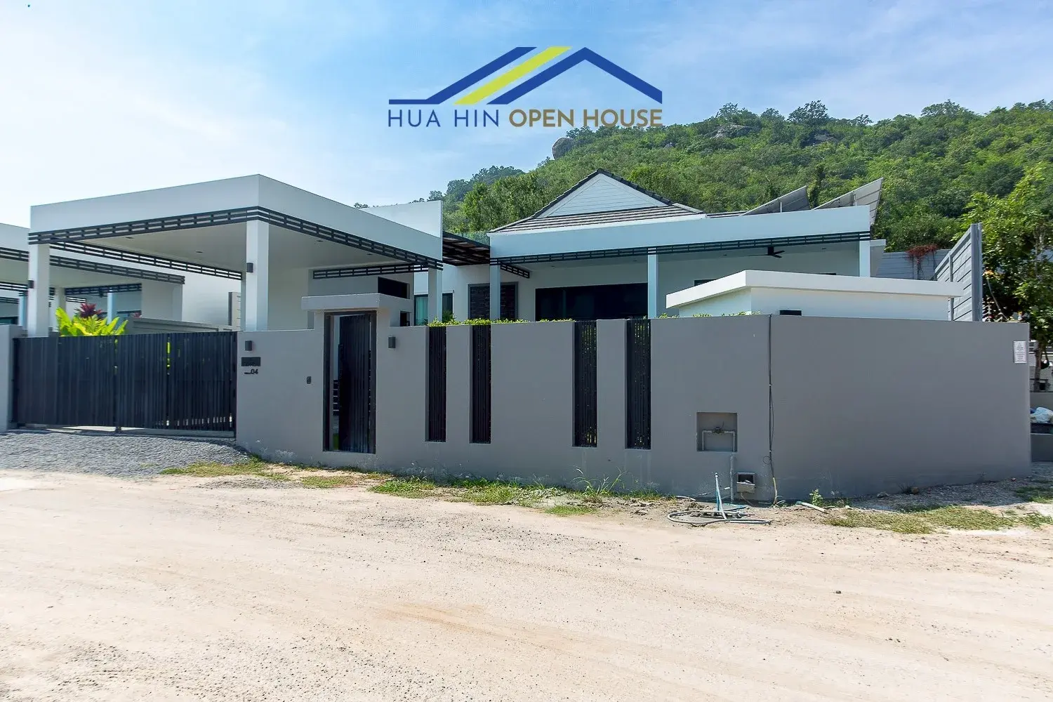 Luxury 4-bedroom pool villa for sale at Sivana Hills Hua Hin