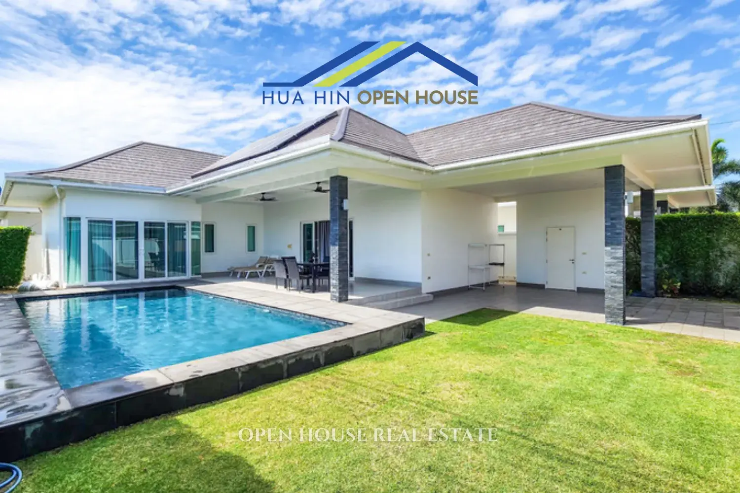 Modern 3-Bed Pool Villa for Rent at Aria 1 Hua Hin Soi 88
