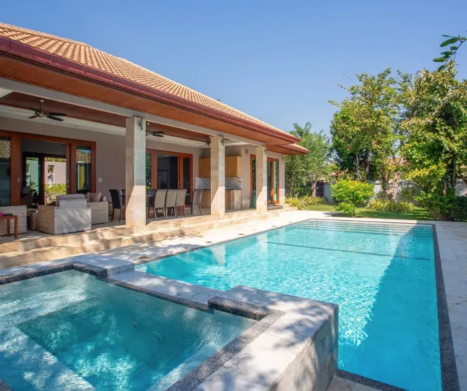 Hana Village: 4-Bed Pool Villa with Guest House for Sale in Sam Roi Yot, near Khao Kalok Beach
