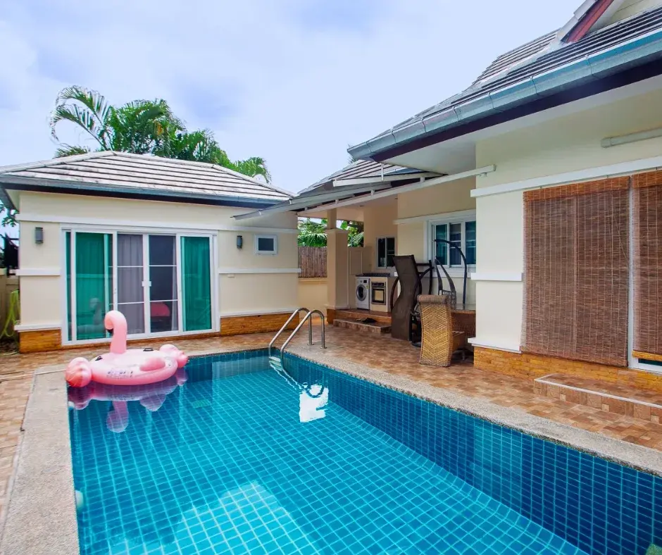For Sale: 3-Bedroom Villa with Guest House in Emerald Green, Hua Hin Soi 102