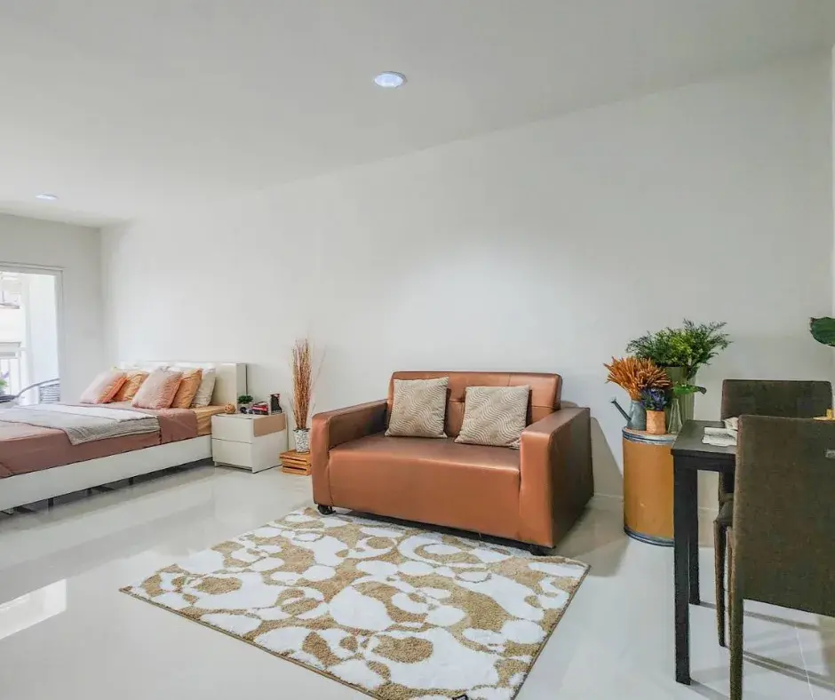 Studio 1-bedroom on 2nd fl. at Baan Klang Hua Hin Condominium, Hua Hin City Center.