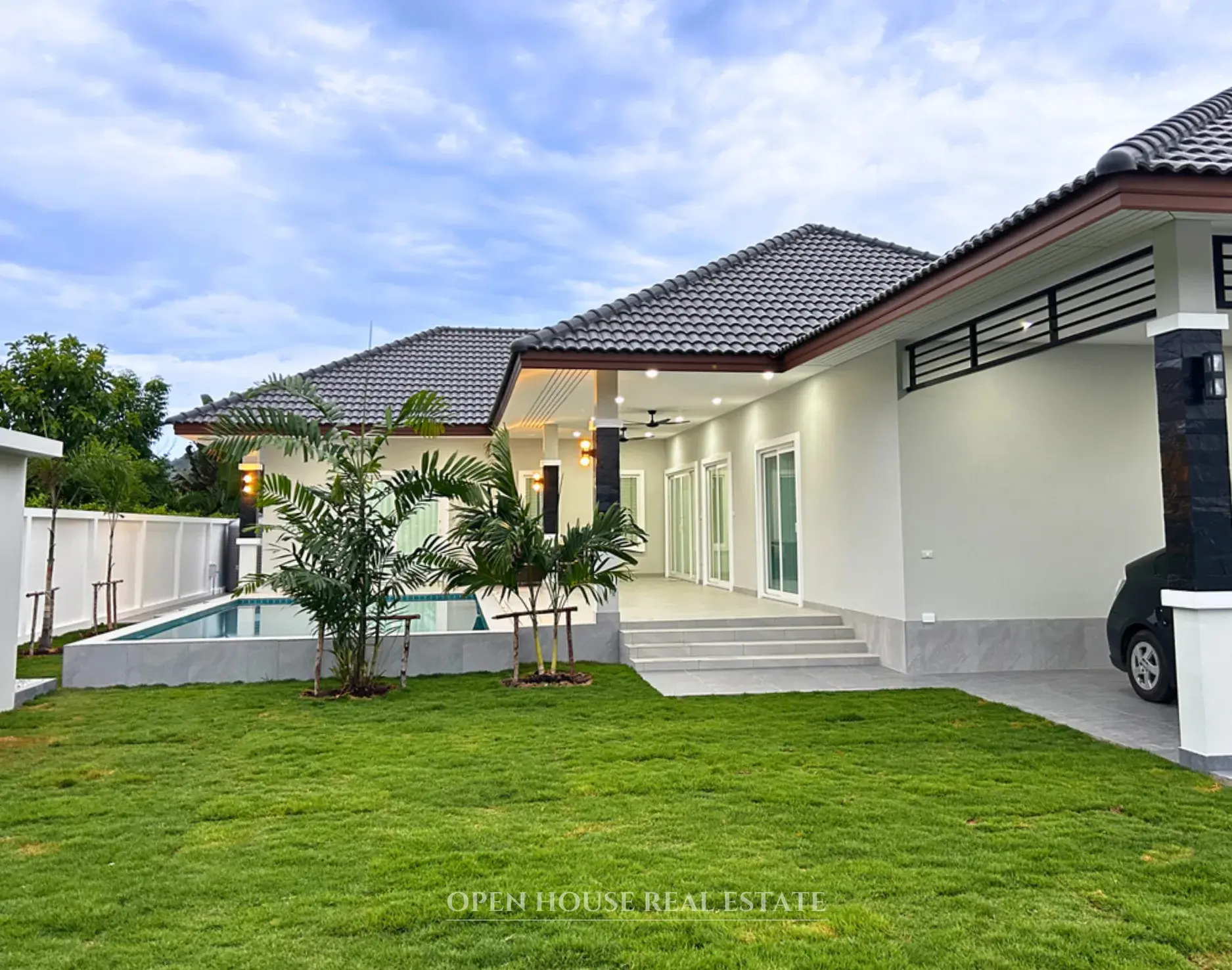 Hua Hin Pool Home on 680 sqm Land – Ready to Move In
