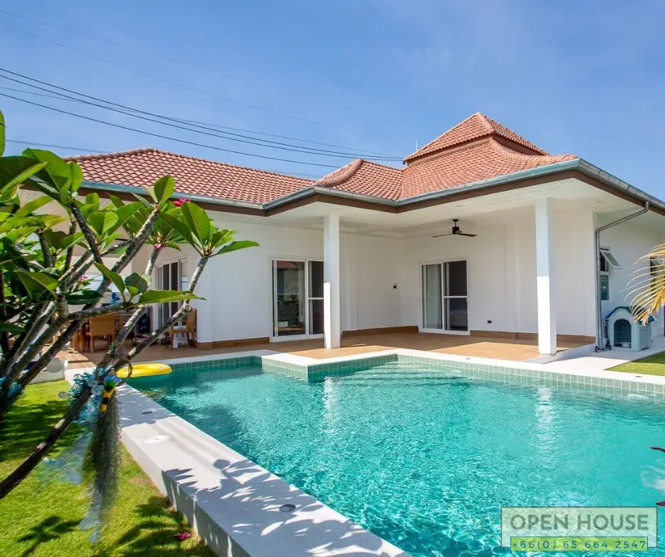 Exclusive Residence in Mali Lotus: Brand new 3-bedroom pool villa at Hua Hin Soi 112.