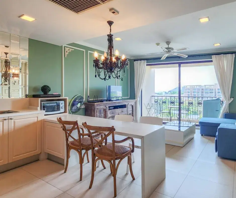 Marrakesh Hua Hin Residences: A stylish condo on the 7th floor, 1 bedroom with stunning views, downtown Hua Hin.