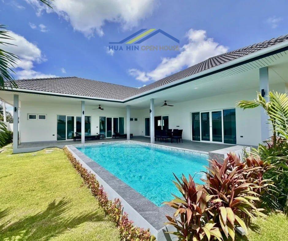 Nantra: New Build 3-Bedroom Pool Villa in Prime Hua Hin Soi 112