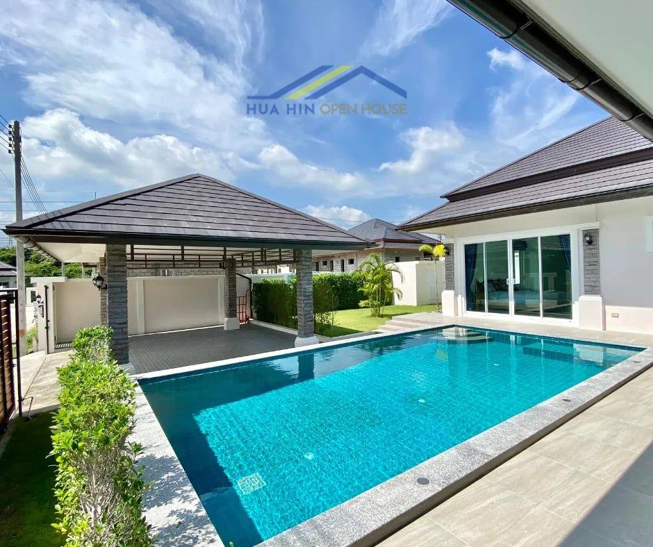Hua Hin Grand Hills: Mountain view 3-bedroom pool villa close to downtown Hua Hin.