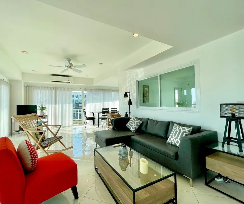 Spacious 2 Bedrooms unit at Jamjuree Condo in Khao Takiab, Hua Hin
