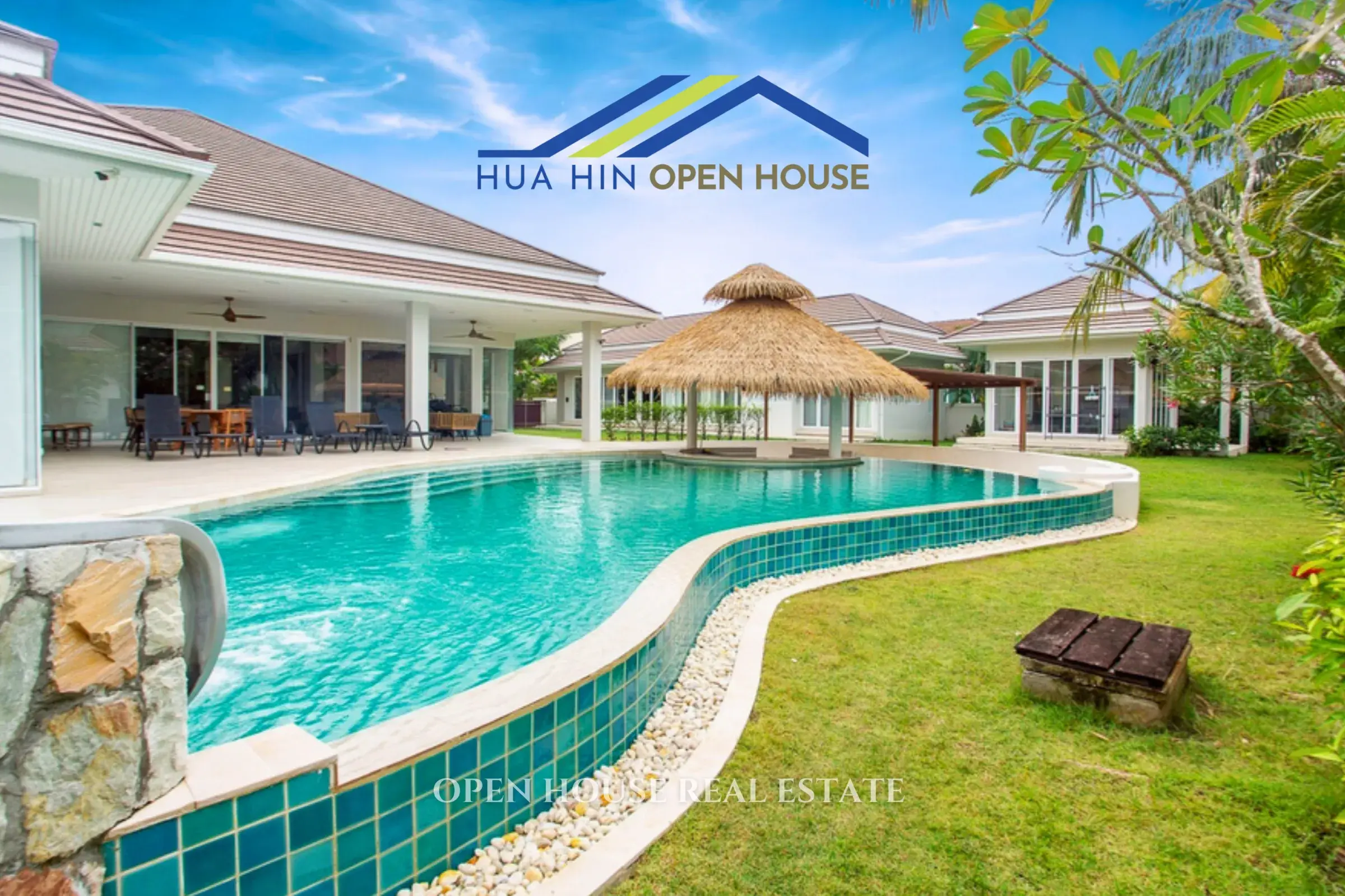 Modern 7-Bedroom Pool Villa for Sale in Woodlands Residence, Hua Hin (Freehold)