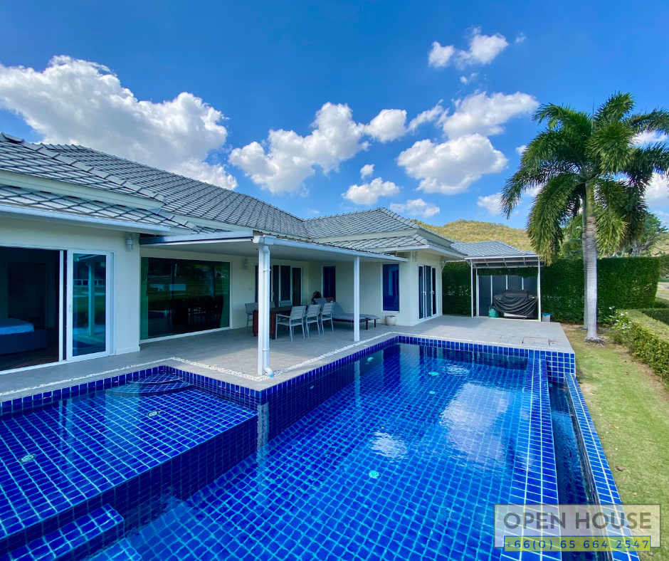 House with Golf course at Black Mountain Hua Hin
